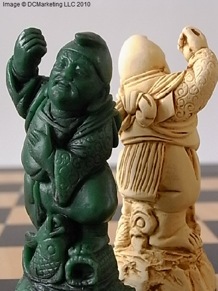 Japanese Plain Theme Chess Set